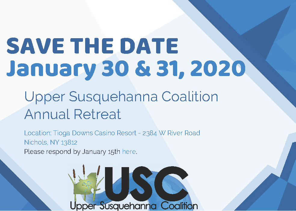 USC Annual Retreat Save the Date Upper Susquehanna Coalition