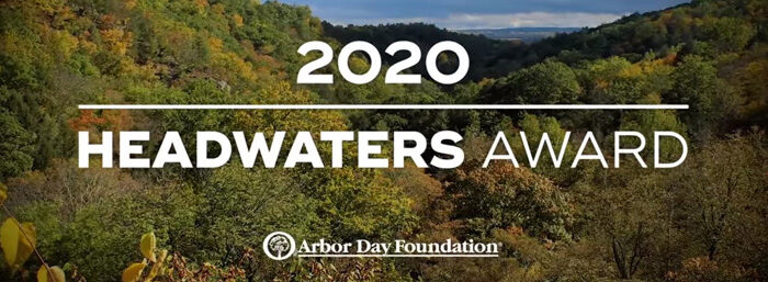 Arbor Day Headwaters Award